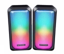 MICRONICS PARLANTE GAMER 2.0 LUXOR MIC S305 RGB 2.5PULG USB 2.5PULG