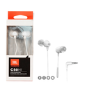 JBL HARMAN AUDIFONO C50HI BLANCO CABLEADO ORIGINAL