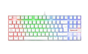 REDRAGON TECLADO GAMER KUMARA RGB K552 BLANCO SWITCH RED ESPAÑOL