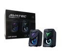 AVATEC PARLANTE GAMER AV-SPA-CSP-2038B 3Wx2