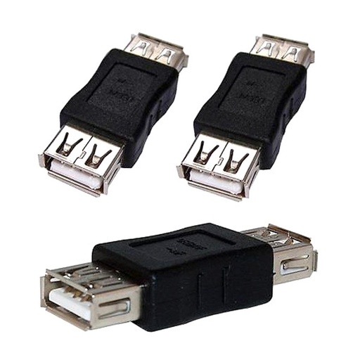 [U0313] ADAPTADOR USB 2.0 HEMBRA A HEMBRA EMPALME