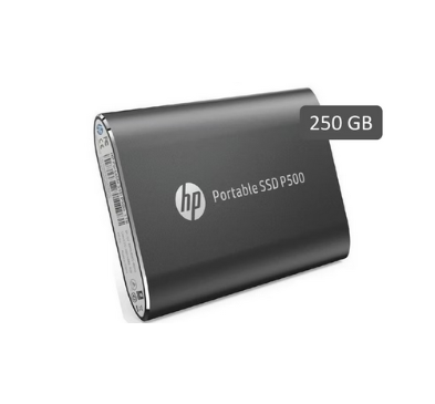 [U1153] HP DISCO DURO EXTERNO SSD NEGRO P500 250GB TIPO C USB 3.1