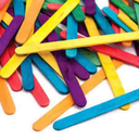 PALITO CHUPETE COLORES PQTX25 APROX