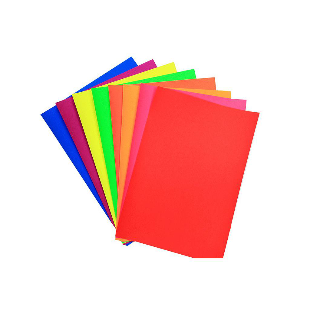 PAPEL ARCO IRIS A4 X 25HJ SURTIDO - Imagen 1