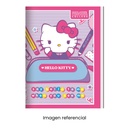 COLLEGE CUADERNO A4 CUADRI HELLO KITTY 80H 