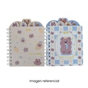 KAWAII CUADERNO ANILLADO 80 HOJAS