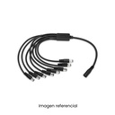 ADAPTADOR CABLE DIVISOR 8 FUENTES XC-KD128 1HEMBRA-8MACHOS CCTV/LED 0.201X0.083IN