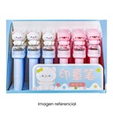 KAWAII LAPICERO TINTA GEL CON SELLO GATITO 1023145
