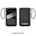 POWERBANK CON PANTALLA + 4 CONEXIONES 5000MAH