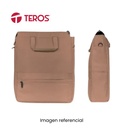 TEROS MOCHILA SHOULDER ROSSAN TE9032MM 15.6PULG POLIESTER IMPERMEABLE MOCHA MOUSSE