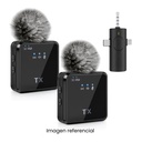 MICROFONO INALAMBRICO F11-2 DUAL TX + RX 20M PLUG&PLAY