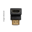 ADAPTADOR HDMI MACHO HEMBRA TIPO CODO