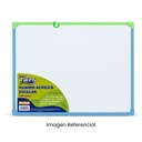 TWINS PIZARRA ESCOLAR ACRILICA MAGNETICA CON ABECEDARIO 30X40 CM AR-03812