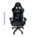 ENKORE SILLA GAMER BRAVIO ENC GC1002 2D VERDE LIMON RECLINABLE 180°