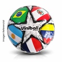 VINIBALL FUTBOL CUERO TPU #5 FLAGS CUP24