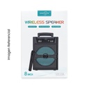 GTS PARLANTE 8 PULGADAS BLUETOOTH + MICROFONO + CONTROL GTS-2136 AMPLIFICADOR