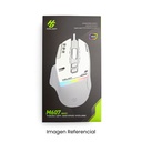 HALION MOUSE GAMER RGB 7200 DPI M607 BLANCO