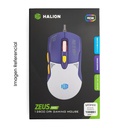 HALION MOUSE GAMER ZEUS RGB 12800 DPI M605