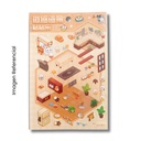 STICKER ARMABLE 15X22CM