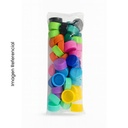 TAPAS DE ROSCA COLORES SURTIDOS PAQUETE X50 UND