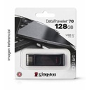 KINGSTON MEMORIA USB TIPO C 128GB DT70 3.2 GEN1 NEGRO