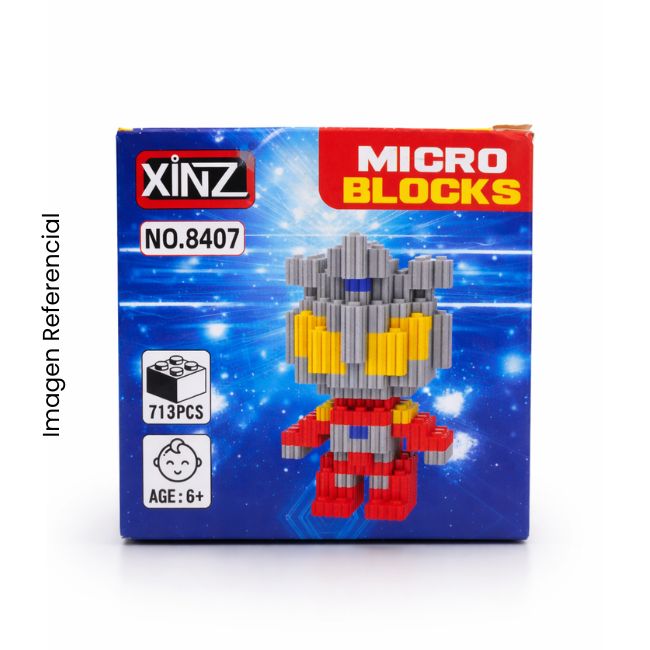 MICRO BLOCKS TIPO LEGO >600PCS +6 AÑOS | Utilero Perú