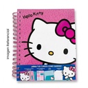 DGNOTTAS CUADERNO ANILLADO A5 160 HOJAS HELLO KITTY TAPA DURA