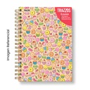TRAZZOS CUADERNO ANILLADO A4 160 HOJAS DREAMS TAPA DURA