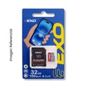 EXO MEMORIA SD 32GB CLASE 10 CON ADAPTADOR SD