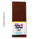 PAPEL CREPON MARRON 50X80CM