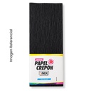 PAPEL CREPON NEGRO 50X80CM