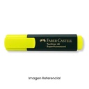 FABER CASTELL RESALTADOR TEXTLINER 48 RECARGABLE AMARILLO  